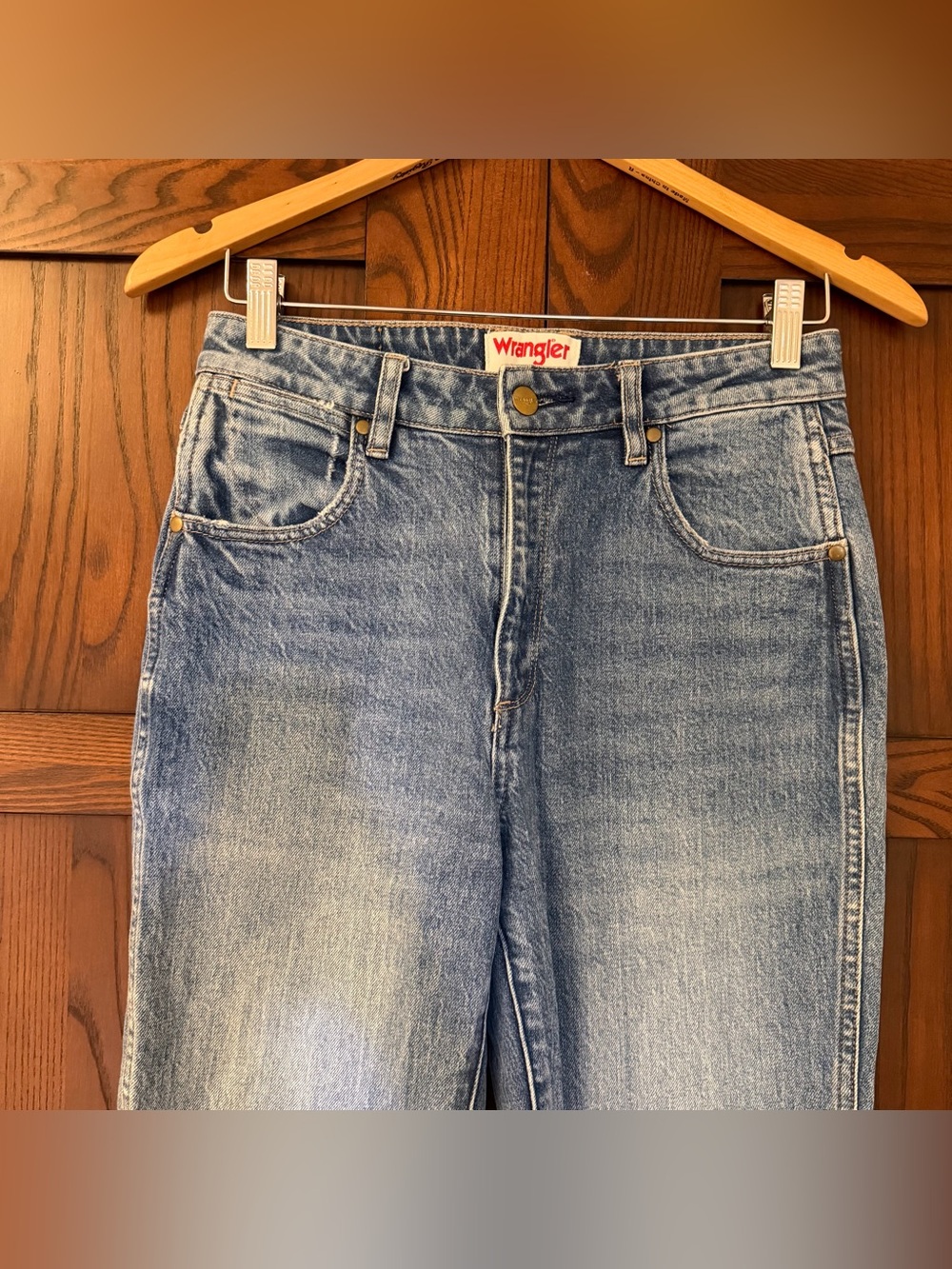 Urban Outfitters Wrangler Drew High-Waisted Straight Leg Jean Size 26 - Picture 9 of 9